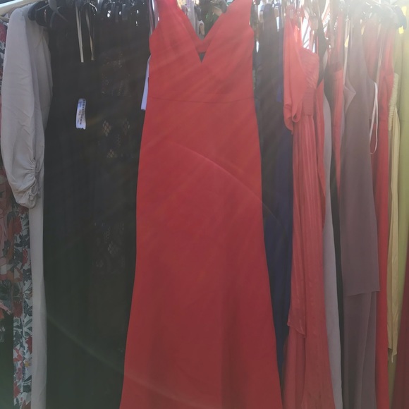 Red BCBG gown - Picture 2 of 4